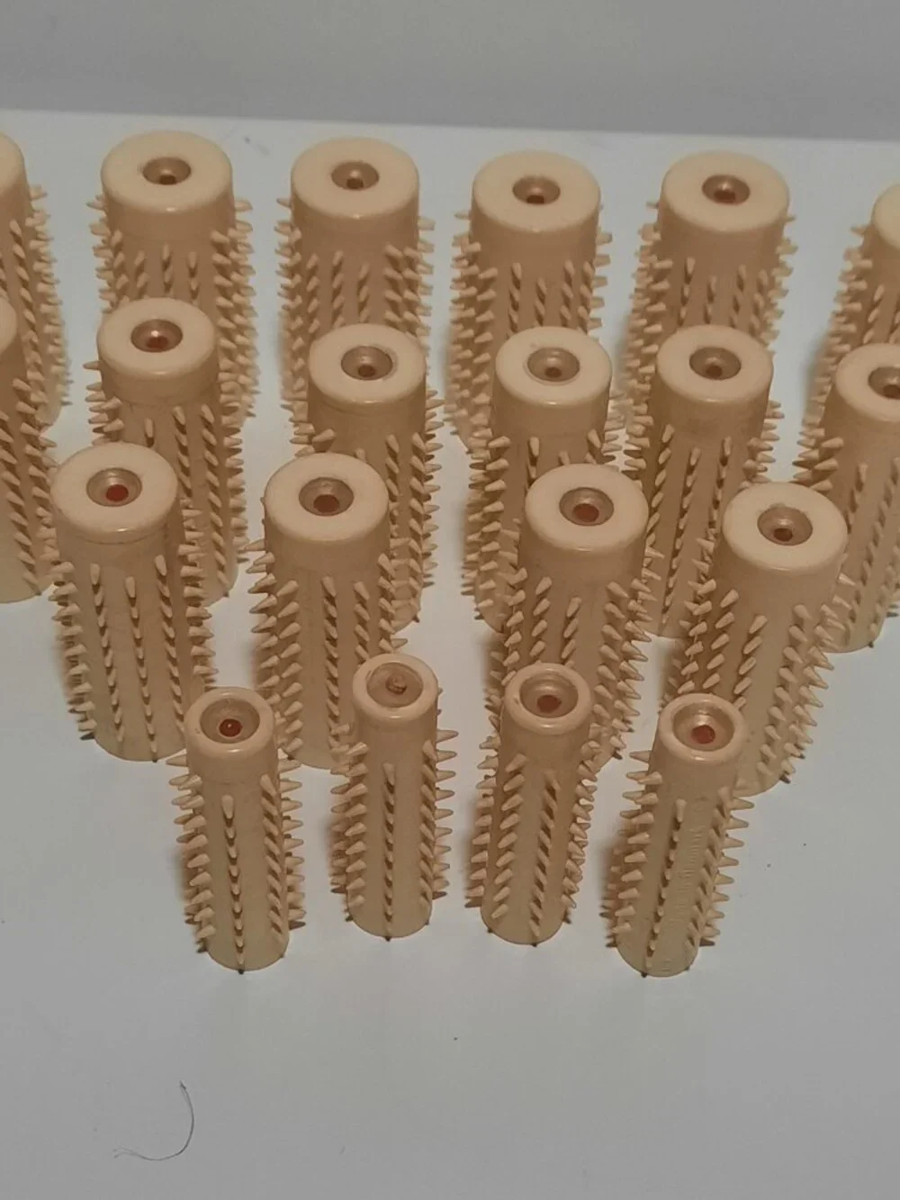Vintage 1968 Clairol Kindness 20 Deluxe Hot Rollers Replacement Set Curlers